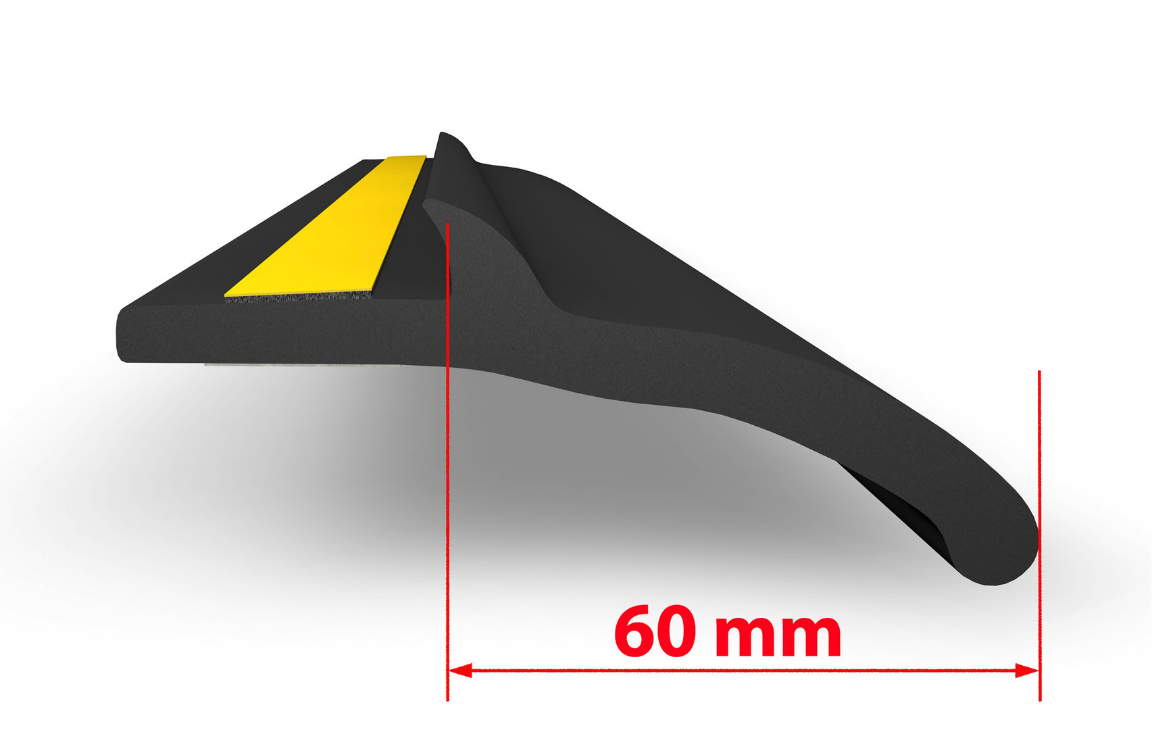 60 mm universelle Kotflügelverbreiterung (2 Stück) passend für