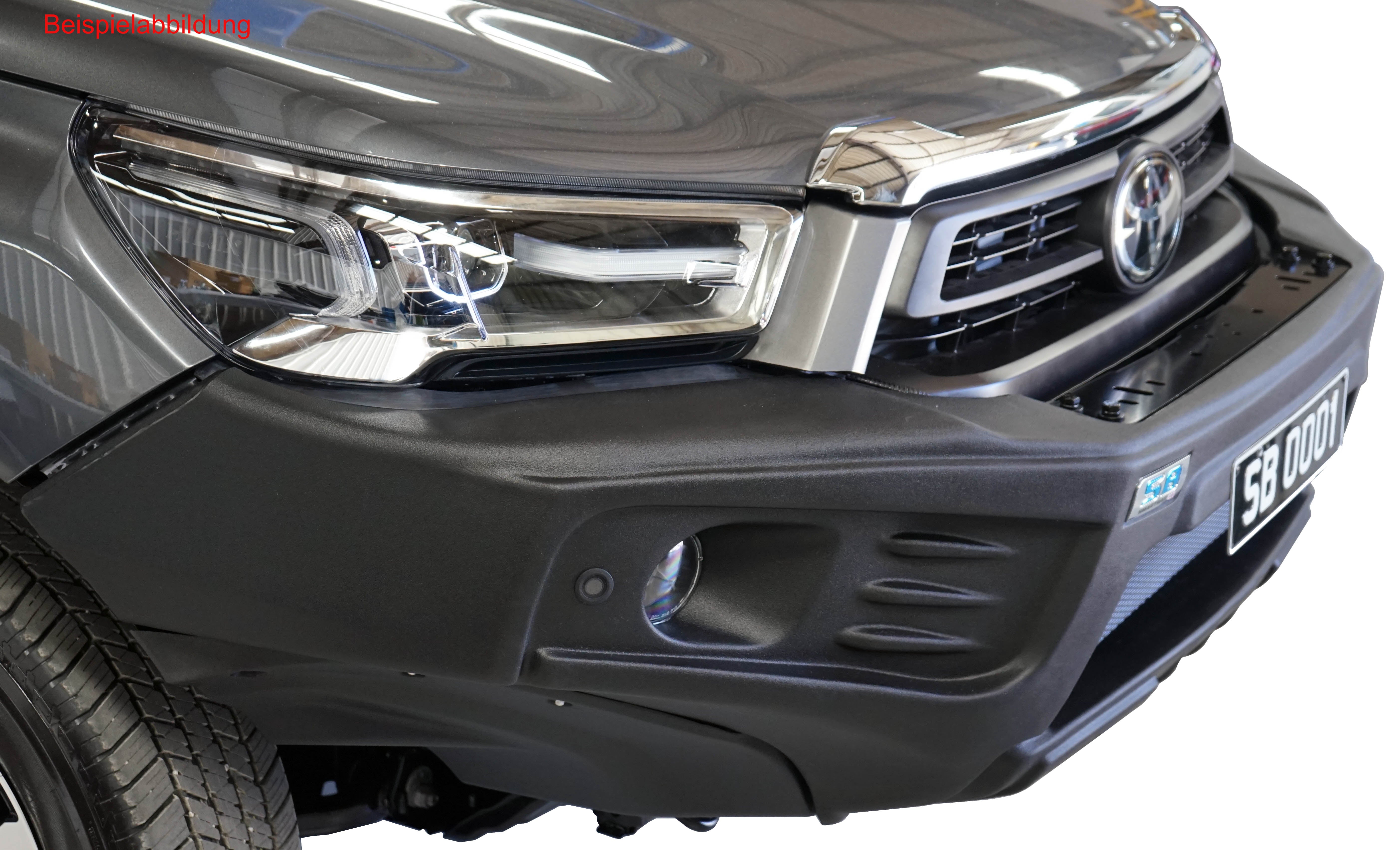 ARB Stealthbar HD-Seilwindenstoßstange für Toyota Hilux (ab 2015+) mit Gutachten, Nebelscheinwerfer, Montagkit