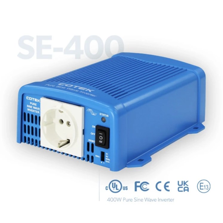 COTEK SE-Serie Rein Sinus Wechselrichter 200-400 Watt - DC/AC