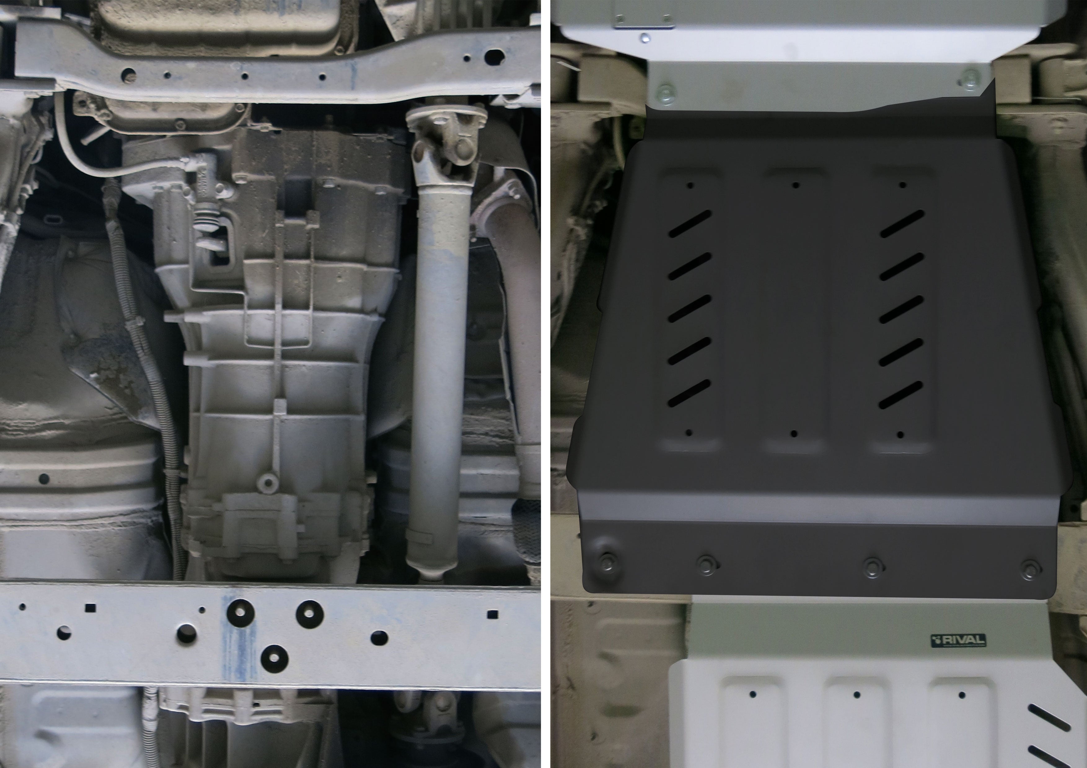 RIVAL4x4 Unterfahrschutz (Getriebe) für Nissan Navara D23 2.3D, 2.5D (inkl. Euro 6)