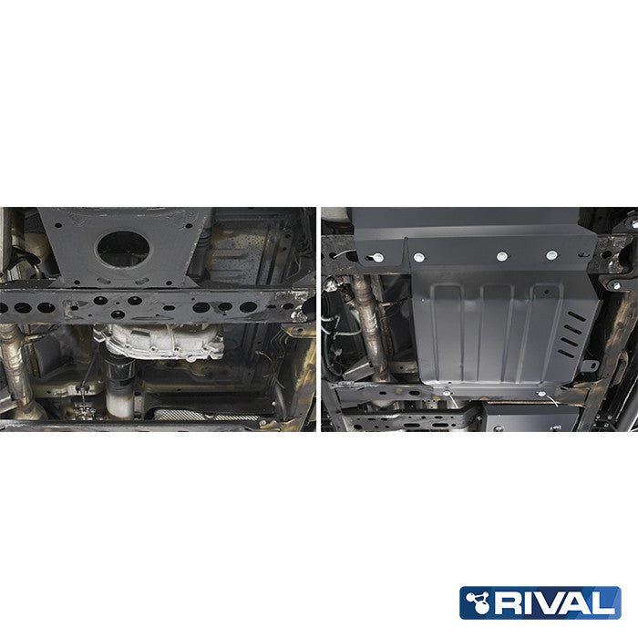 RIVAL4x4 underrun protection (transfer case) for Nissan Navara D23 2.3D, 2.5D (incl. Euro 6)