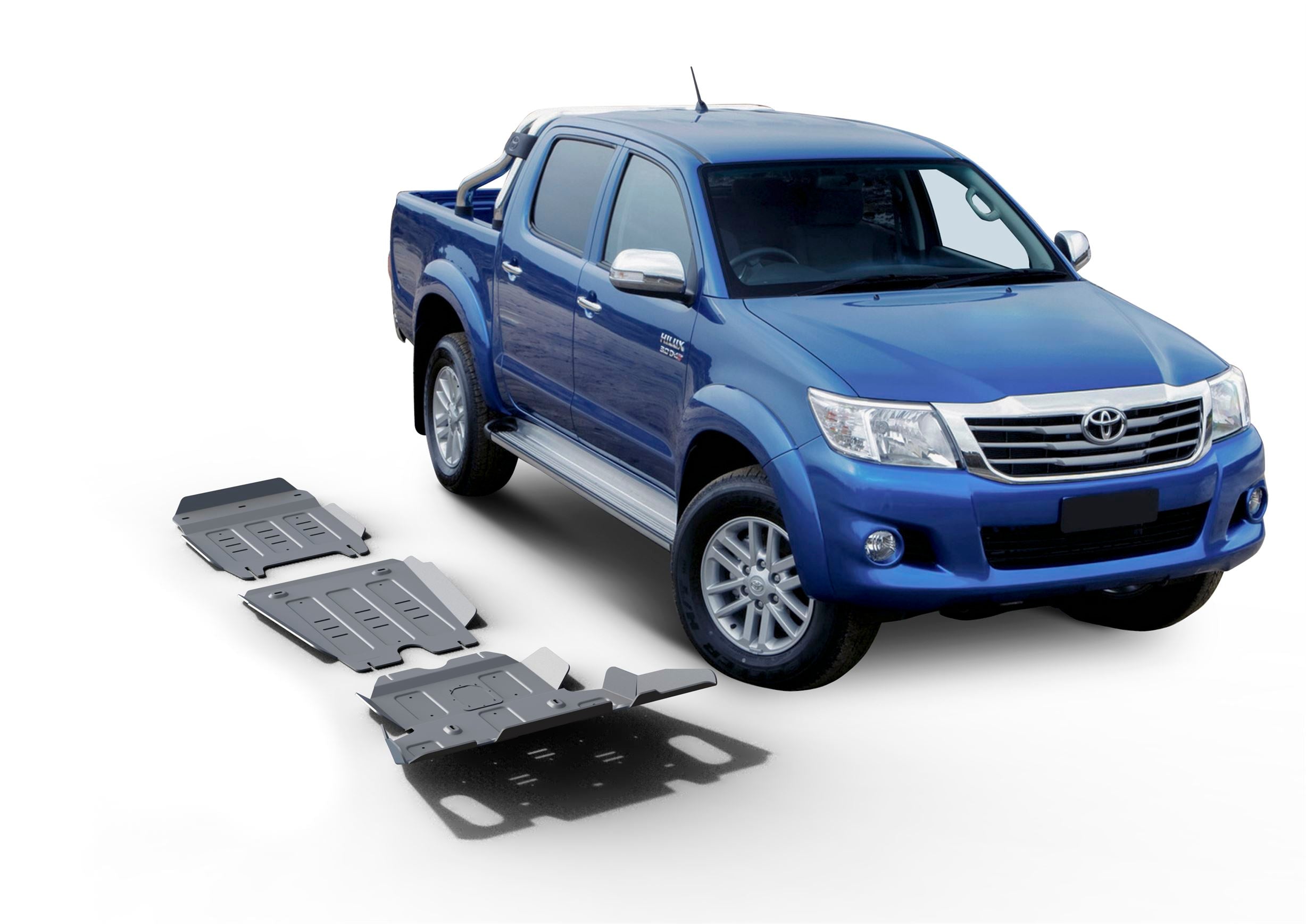 RIVAL4x4 Unterfahrschutz komplett für Toyota Hilux Vigo 2007-2015 (2,5TD; 3,0TD; 2,7)