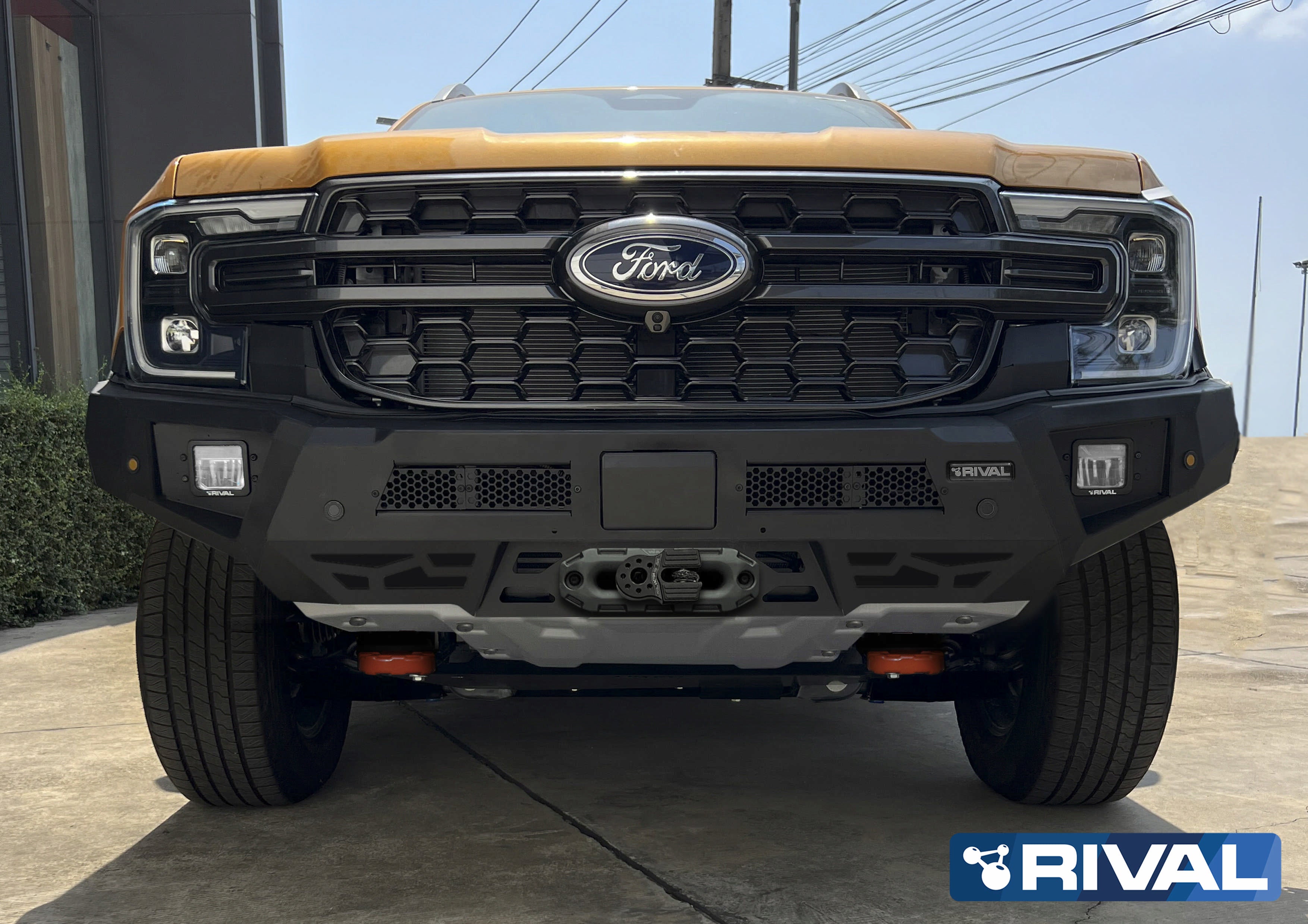 RIVAL4x4 Alu HD-Seilwindenstoßstange für Ford Ranger Next-Gen 2022+