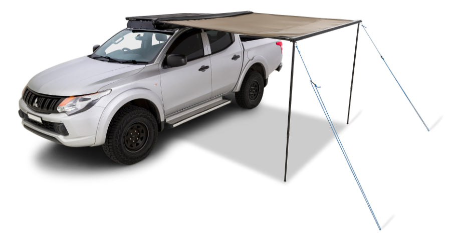 Rhino Rack Sunseeker III awning, with "STOW IT" 2500mm (long) x 2100mm (wide, extension)