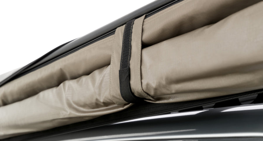 Rhino Rack Sunseeker III awning, with "STOW IT" 2500mm (long) x 2100mm (wide, extension)