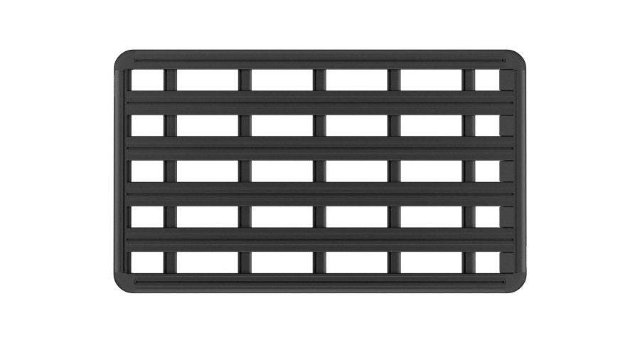 Mitsubishi Pajero V80, ab 02/07 (langer Radstand m. original Dachreling) RHINO-RACK™ Plattform Pioneer 6 2100x1400 m. Backbone