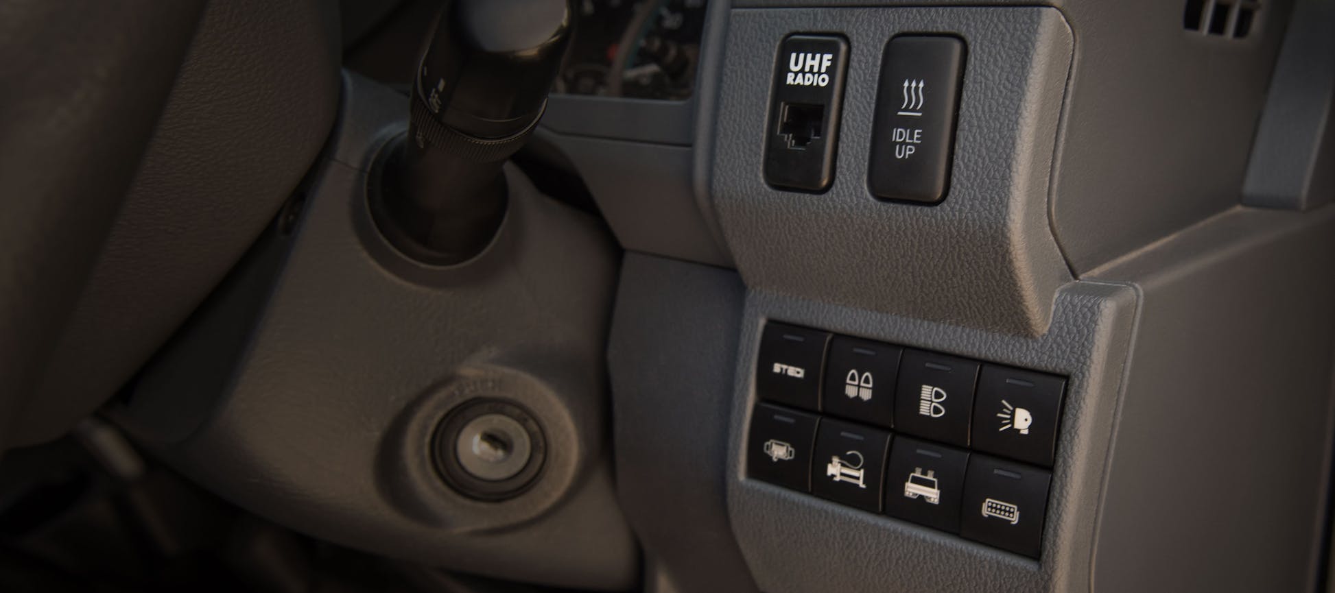 STEDI Switch Fascia Panel for Toyota 70s Landcruiser 