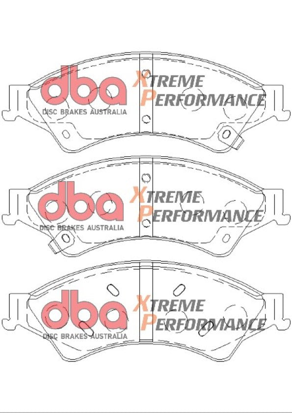 DBA Performance Brakes - Nissan Navara D23 2.3TD & 2.3TwinTD (2014-2020) -  Xtreme Performance Set - T3 (Vorne)