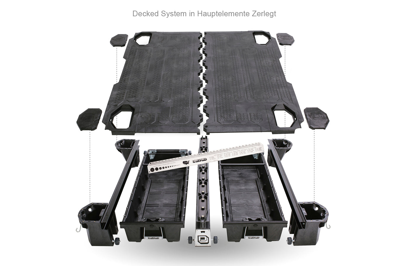 DECKED drawer system Nissan Titan (from 2016-) (1702mm, 5.6ft bed)