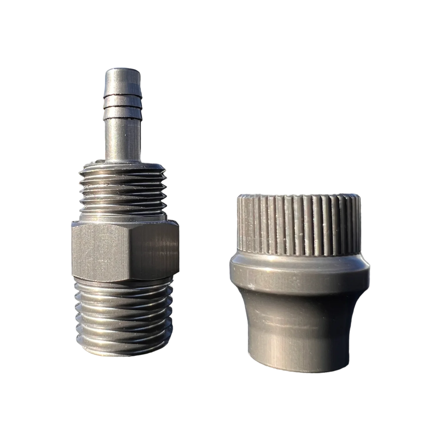 APEX - CRS Schlauchende Fitting - 3/8" ID auf 1/4“ NPT - Mit Schraubanschluss