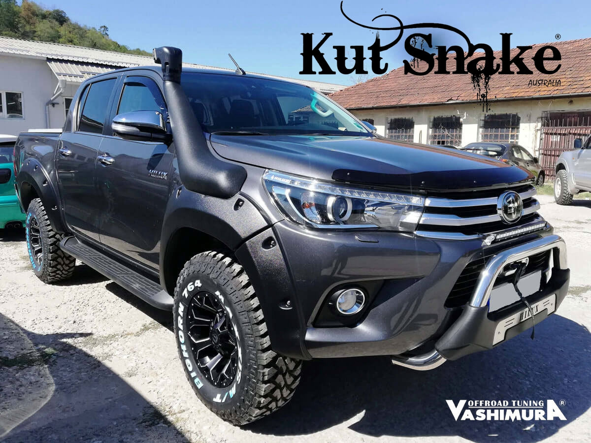 Kut Snake Kotflügelverbreiterung Toyota Hilux Rocco (2018-2021) - 75mm Breite