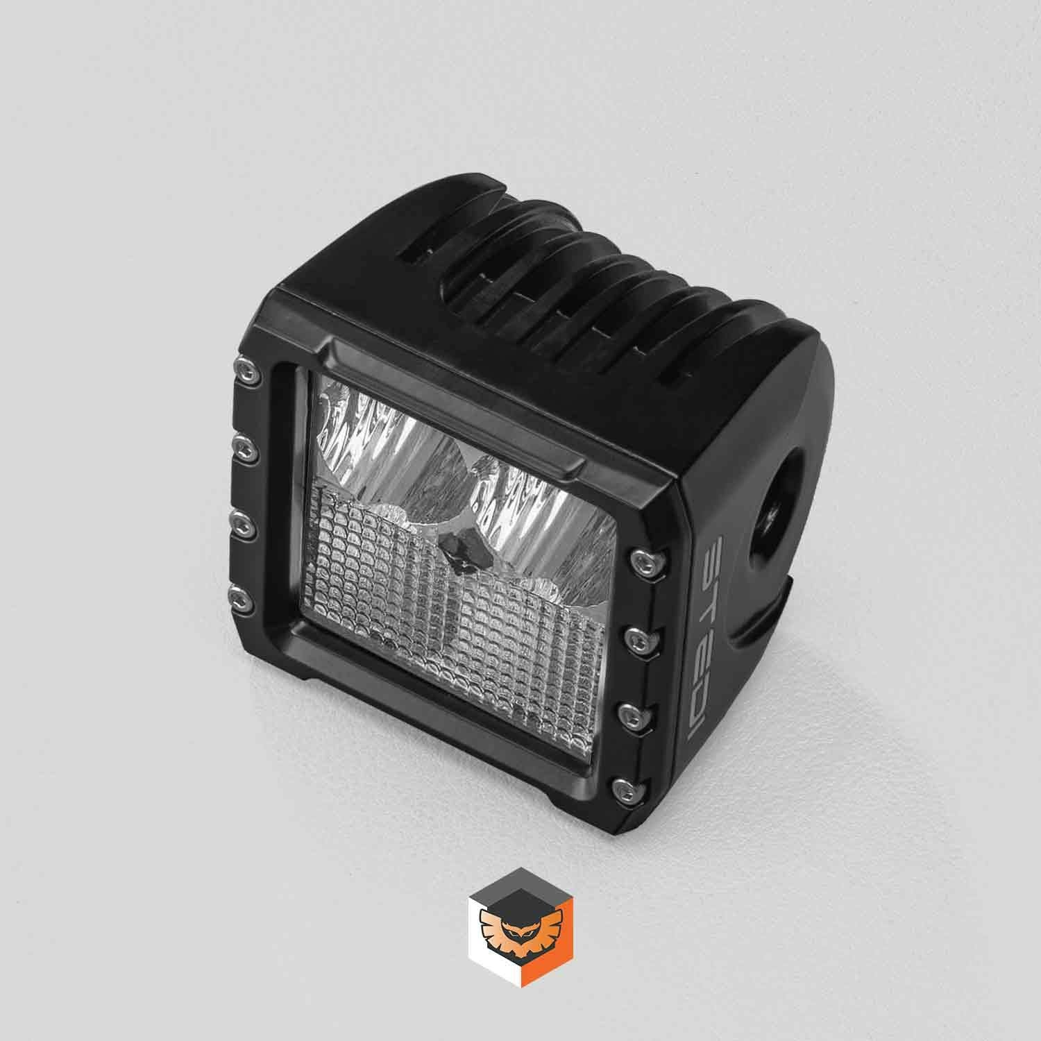 STEDI C4 Black Edition LED Light Cube (Dual Lens, Kalt-&Warmweiß)