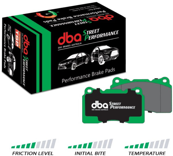 DBA Performance Bremsbeläge Street Series- Ford Ranger 2.0, 2.2 & 3.2TDCI (2011-2022) - DB2074SP