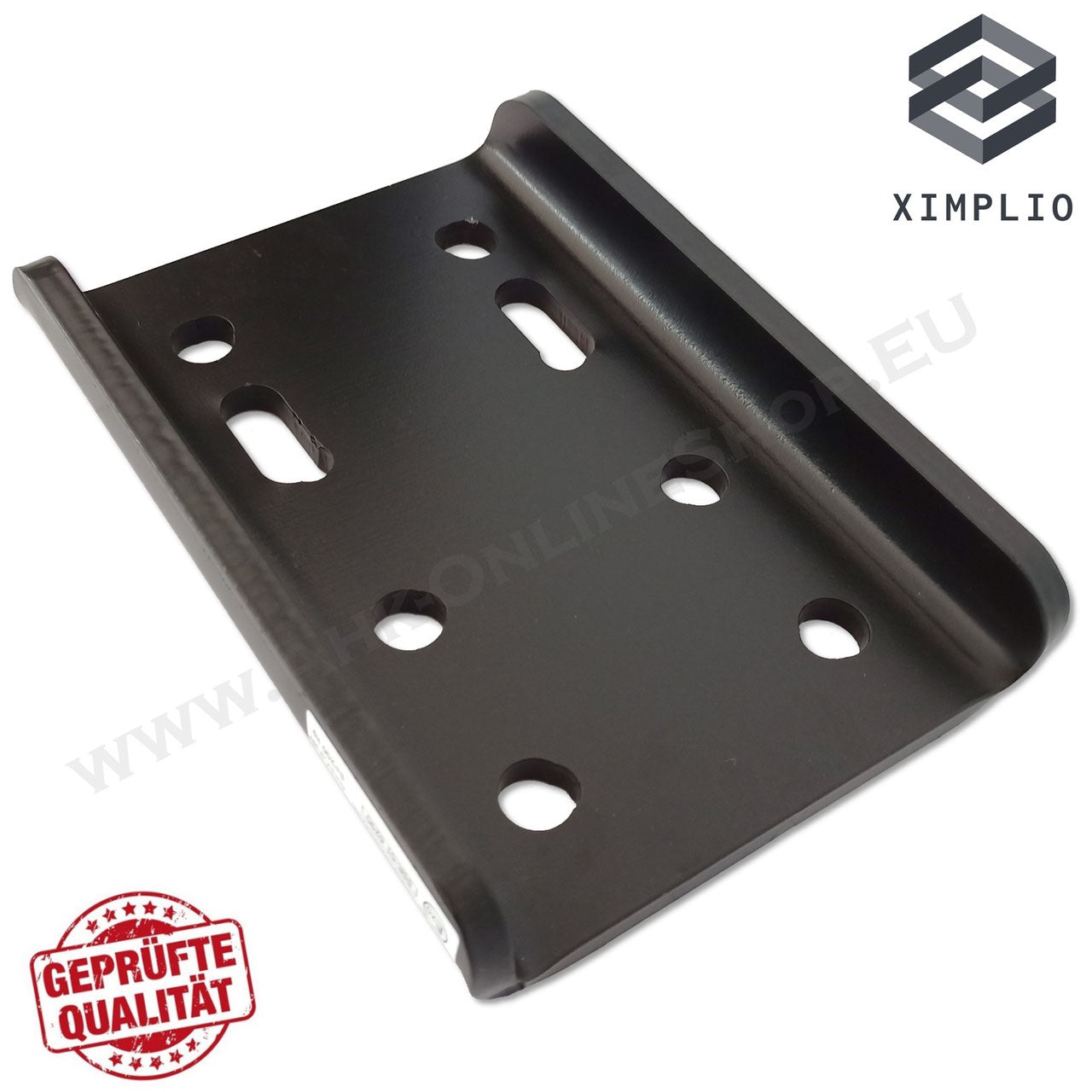 AHK adapter plate - height adjustment for AHK bracket (2 screws - for 2 hole 90mm ball) 