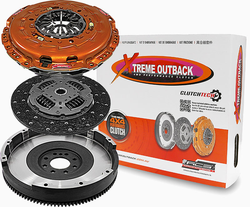 Xtreme Outback - Toyota Hilux 2015+ - Heavy duty spring organic kit /-1A 
