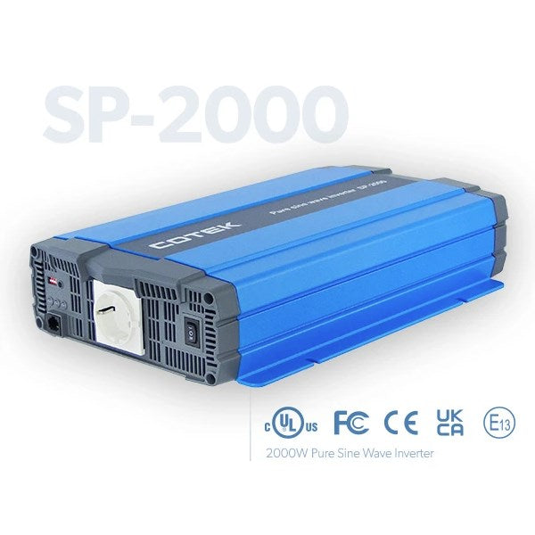 COTEK SP-Serie Rein Sinus Wechselrichter 700-4000 Watt - DC/AC