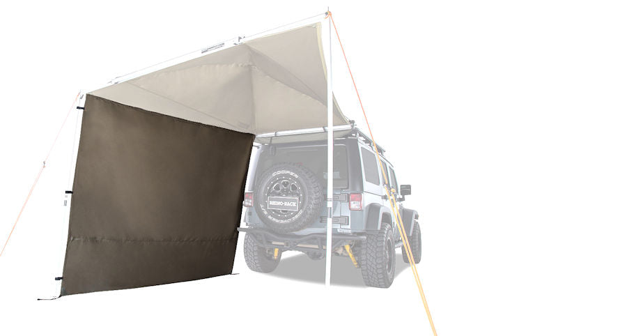 Rhino Rack side panel for dome awnings, 2.0m high, 2.4m long