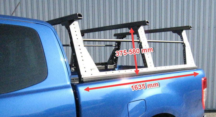 Muli-Rack System (Hoch, Extra-CAB) mit 3x Rhino Rack Vortex Querträgern