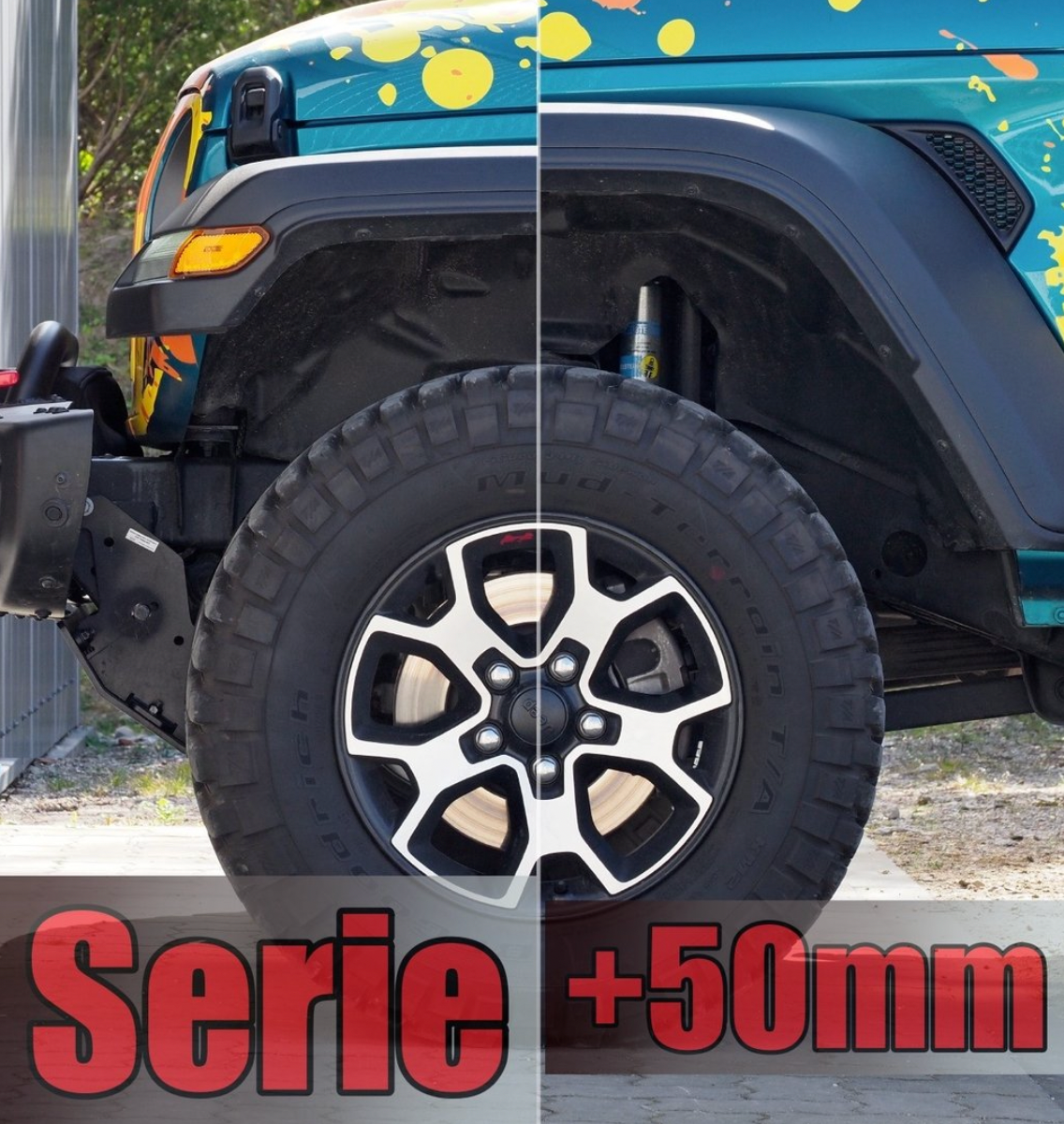 Eibach Pro Lift Kit 50-60mm Jeep Wrangler JL (2018- , 4-Türer) inkl. Geometric Correction Brackets