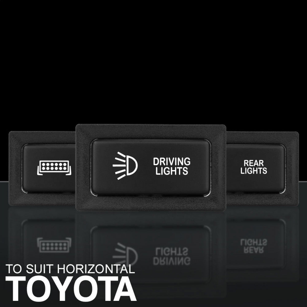 STEDI Toyota Horizontal Type - Schalterprogramm - Hilux/Landcruiser