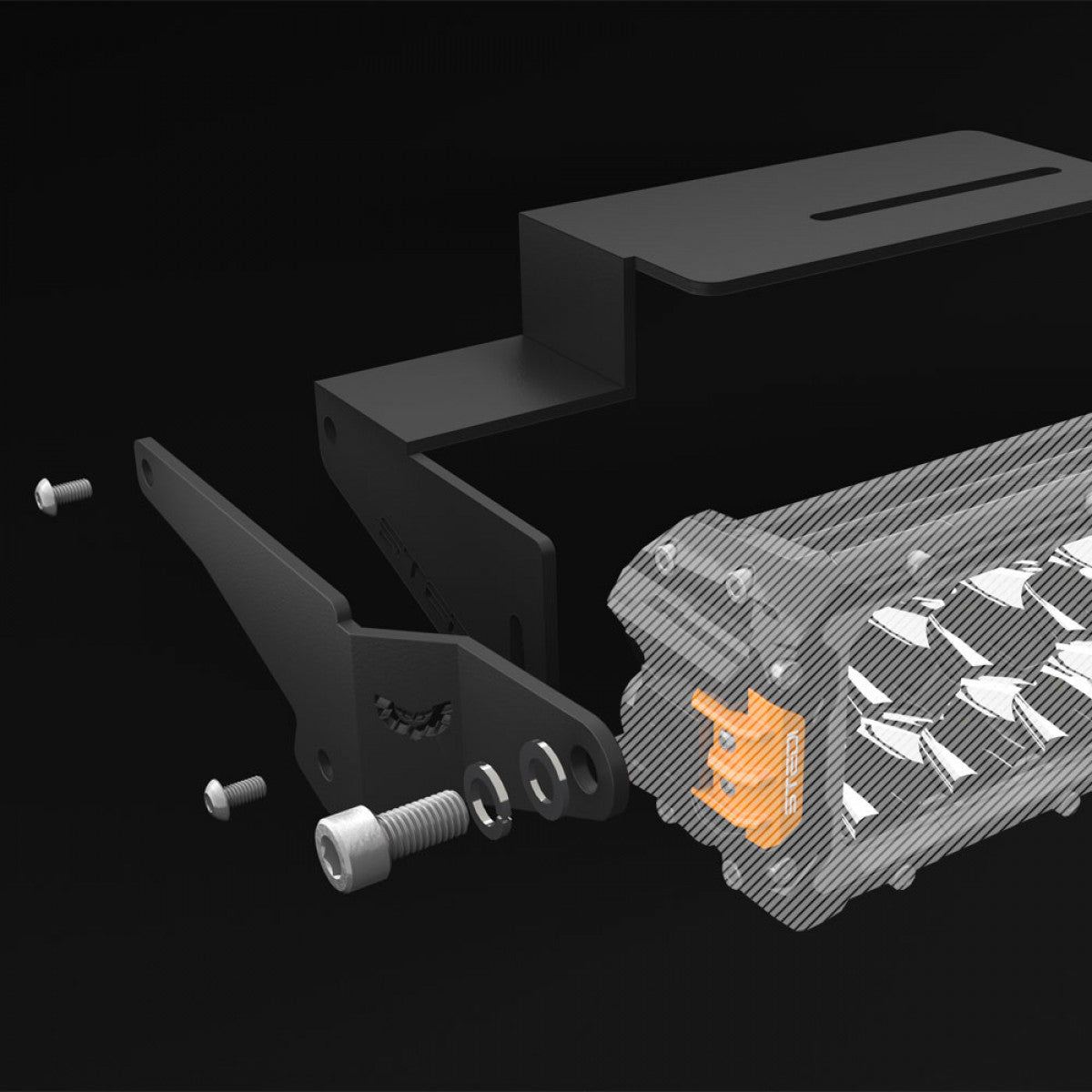 STEDI Rhino Rack™ Lightbar-Befestigung V2.0