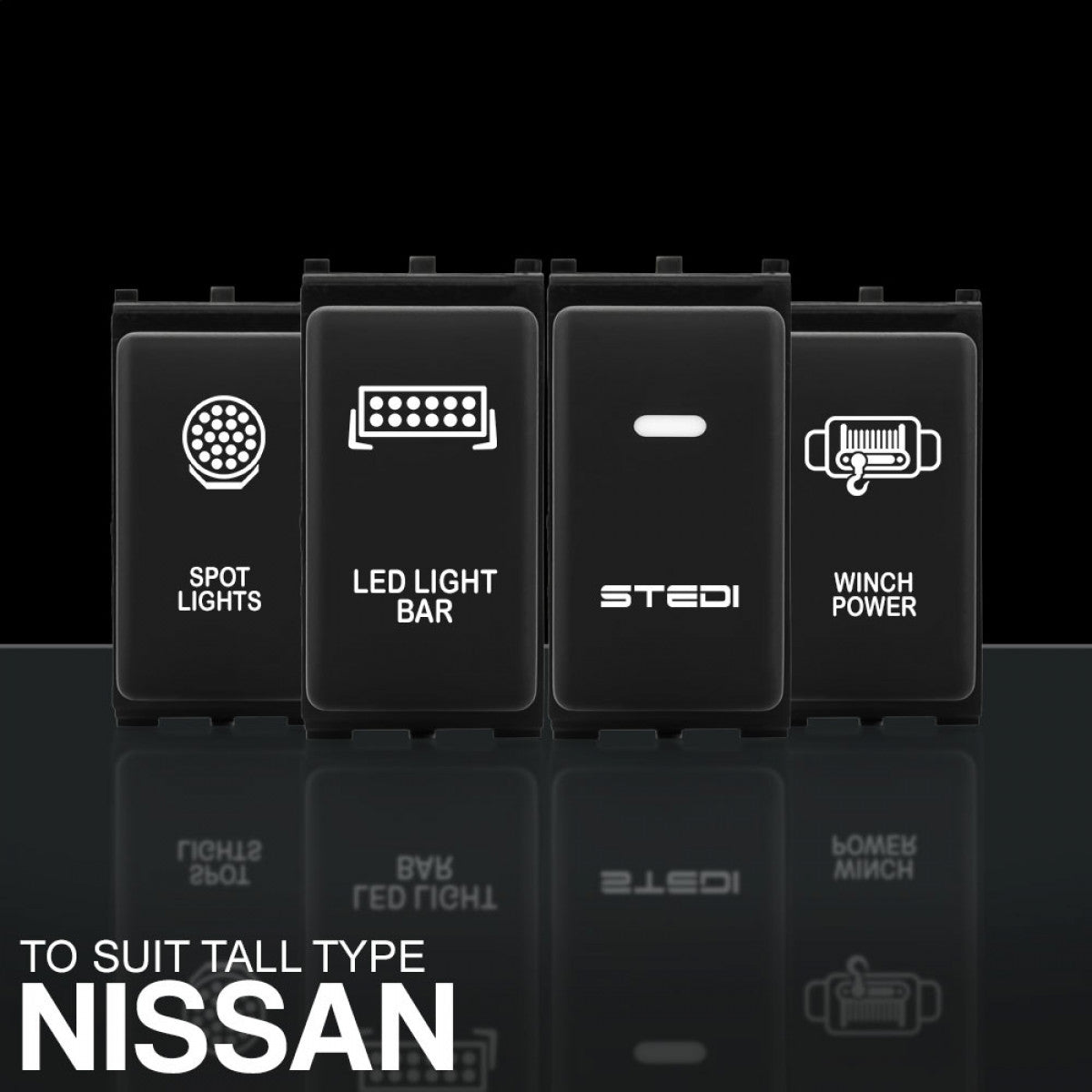 STEDI Nissan Tall Type - Switch program - Navara D40&amp;NP300/Patrol/Patfhinder